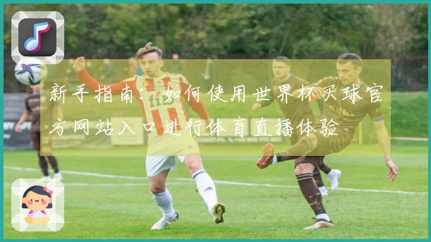新手指南：如何使用世界杯买球官方网站入口进行体育直播体验